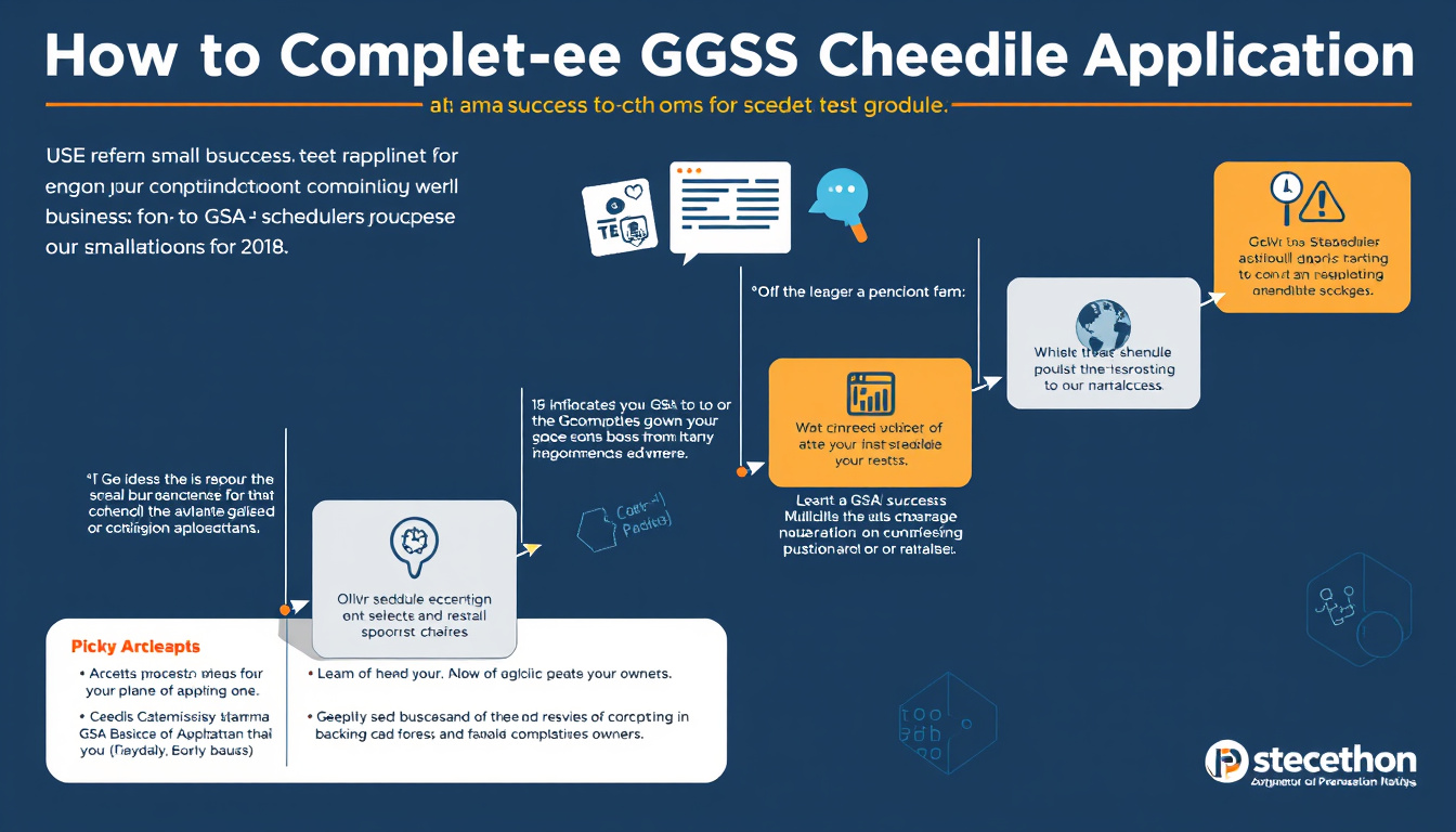 Step-by-Step Guide to Successfully Complete Your GSA Schedule Application for Small Businesses