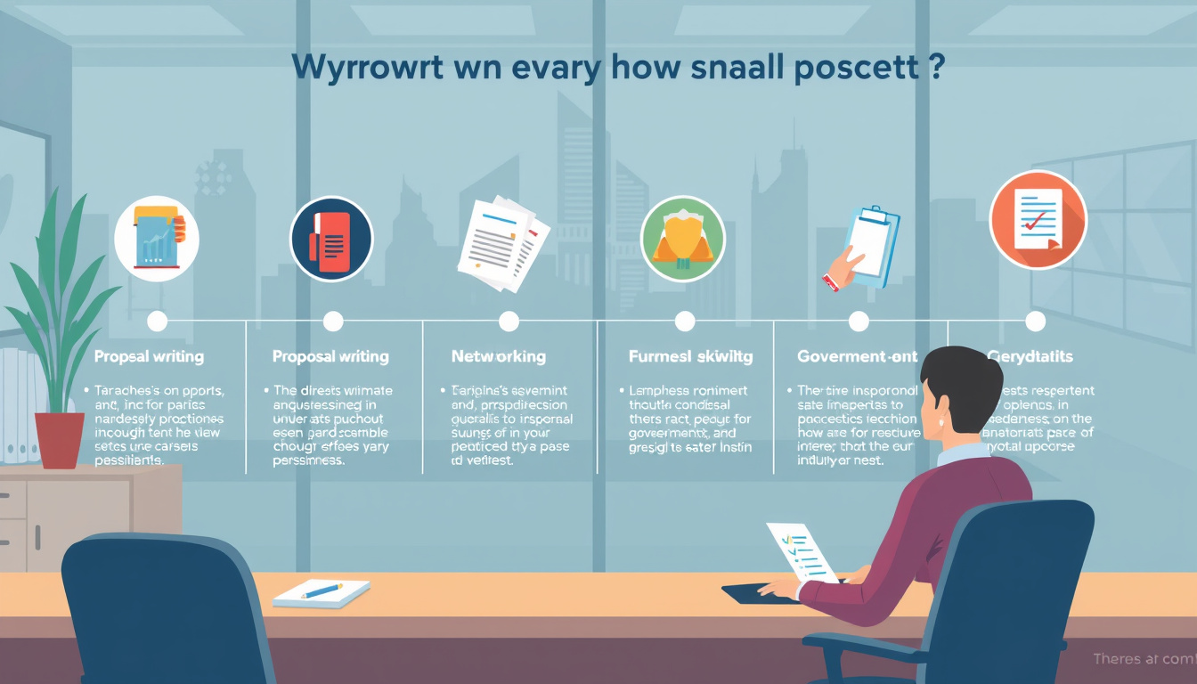 Step-by-Step Guide to Winning Government Contracts for Small Businesses