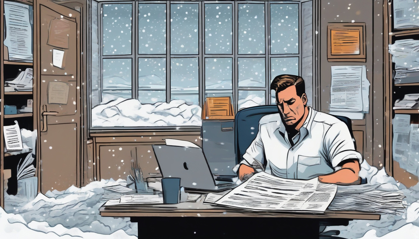 How Minnesota's Upcoming Snow Storm Could Disrupt Small Businesses Bidding for Government Contracts